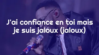 dadju jaloux paroles lyrics 