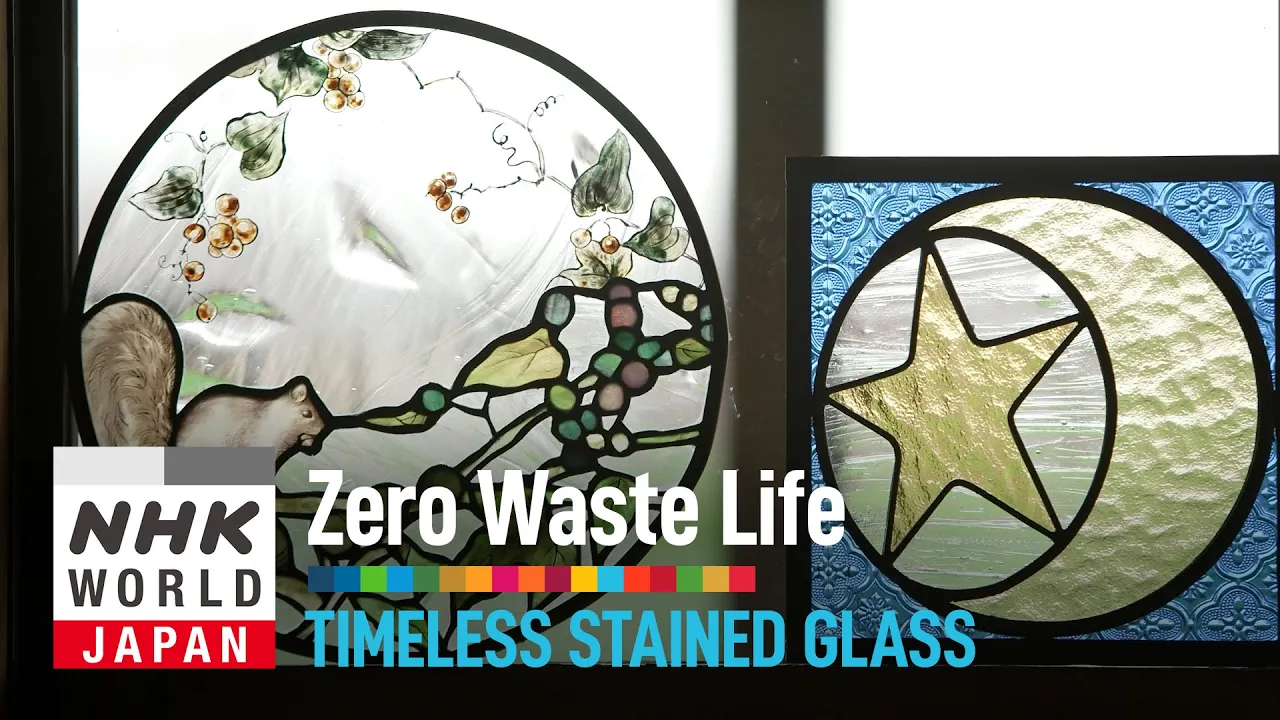 Outline Video Timeless Stained Glass - Zero Waste Life