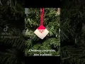Plastic canvas Christmas ornaments now available