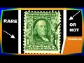 Benjamin Franklin Are old stamps worth anything