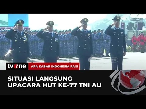 Prosesi Upacara Peringatan HUT Ke-77 TNI AU, 3.693 Personel Diterjunkan