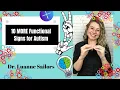 10 MORE Functional Signs for Autism Non Verbal Sign Language Basics Baby Sign Communication