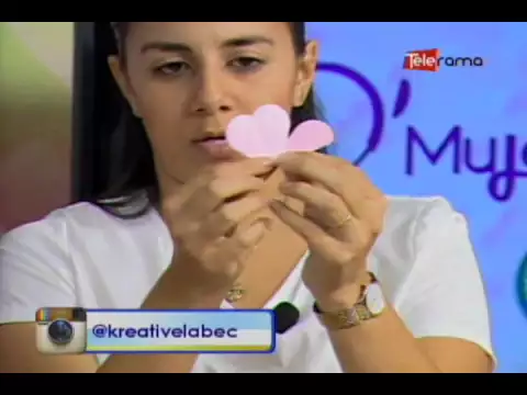 Realizando tarjetas para San Valentín