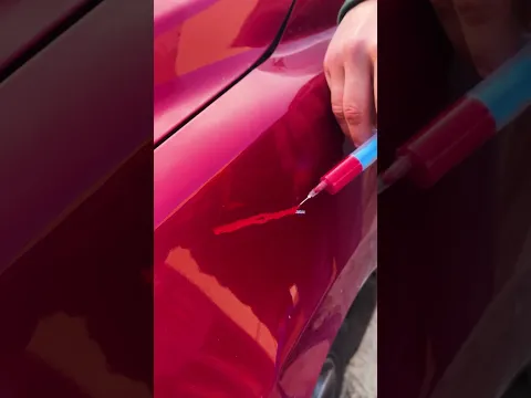 Scratch disappears instantly