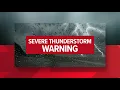 Watch Live Severe Thunderstorm Warning issued for parts of the Mid-South