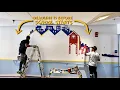 How I Turned This Blank Wall Into a 23-Foot Mural