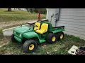 John Deere Gator 6X4 Will it run Sitting since 2014