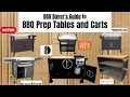 BBQ Buyer s Guide to BBQ Prep Tables Carts and Workstations