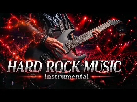 🔥 Ultimate Hard Rock Guitar Instrumental Mix