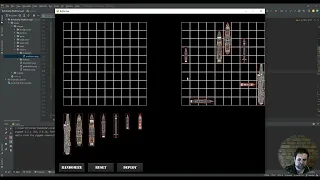 Battleship - Extra Buttons and Radar Scanner Python Pygame Module Programming Beginners