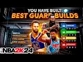 THE 3 BEST POINT GUARD BUILDS in NBA 2K24 NEW GAME BREAKING BUILDS OVERPOWERED