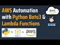 AWS Automation with AWS Cognito Python Boto3 AWS Lambda