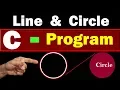 Program To Draw Line And Circle In C Graphics July 2019 Graphics Driver and Mode