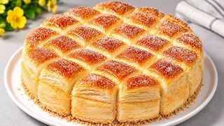 Der berühmte italienische Apfel-Blätterteigkuchen, der in ihrem Mund schmilzt! Apfelkuchen