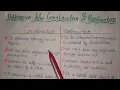 Difference Between Constructor and Destructor
