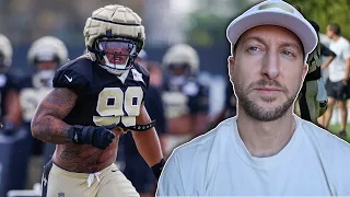 Chase Young Says He Had SIX SACKS vs Jaguars Saints Pass Rush Is SCARY James Skrmetta Reacts
