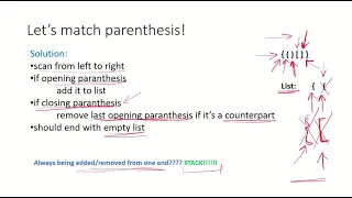 DSA18a - Balancing parentheses using stack