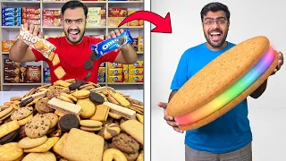 We Mixed All The Biscuits In The World To Make A Giant Biscuit!!!