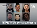 Six arrested in multi-year retail theft scheme that generated 2M in revenue