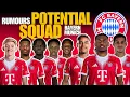 FC Bayern Munchen Potential Squad 2026-27 Rumoured Signings Next Window - FC Bayern Munich SQUAD