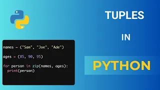 Python for Absolute Beginners Tuple