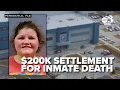 Escambia County to pay 200 000 settlement in lawsuit over 2021 inmate death