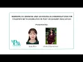 Barriers in Learning and Accessing Accommodations for Students with Disabilities in Post Secondary