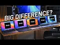 M5 vs M4 vs M3 vs M2 vs M1 MacBook Air - ULTIMATE Comparison