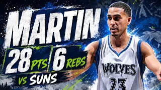 Kevin Martin 28 pts 6 rebs vs Suns 2014-15 Season