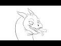 Dragoness Eats Fox - Animation