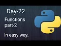 Python 45 Days Series Day-22 Lambda functions User defined Functions Built in functions