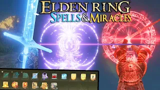 ELDEN RING: Glintstone Sorceries & Incantations SHOWCASE - The BEST Looking Magic EVER!!