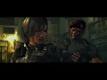 re5 funny moment with leon ashey ada and krauser dialogues