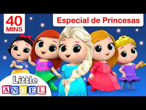 Download MP3 ¿Te gustan las Princesas? **ESPECIAL** Todas las canciones de Princesas | Little Angel Español