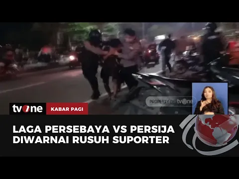 Ricuh di Luar Stadion Usai Laga Persebaya vs Persija
