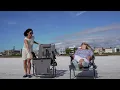 GCI Outdoor Legz Up Folding Lounge Chair with Leg Rest Backpack Straps on QVC