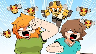 꿀벌의 복수 - Revenge of the Bee | Minecraft anime