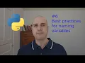Best practices to name variables
