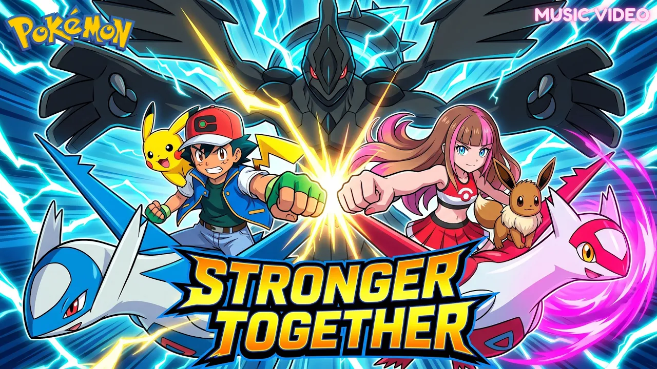 Stronger Together | If Pokémon Had a 10/10 Shonen Anime Opening 🔥 Latios & Latias VS Zekrom | ELEXYA