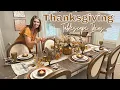 BEAUTIFUL THANKSGIVING TABLESCAPE IDEAS SIMPLE THANKSGIVING DINNER TABLE SETTING