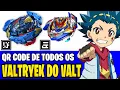 BEYBLADE BURST APP QR CODE DE TODOS OS VALTRYEK DO VALT AOI