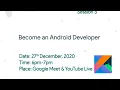 Android Study Jam Session 3 Assam Engineering College Developer Student Clubs