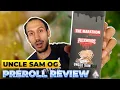 Uncle Sam OG Preroll Review Packwoods Smoke Test Breakdown