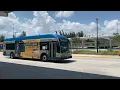 Miami Dade Transit 2020 Gillig BRT Plus CNG 40 on Route 22 at Golden Glades Park Ride