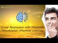 Linear Regression Visualization using Matplotlib in Python Hindi