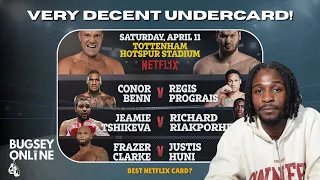 TYSON FURY VS MAKHMUDOV UNDERCARD LOOKING GOOD