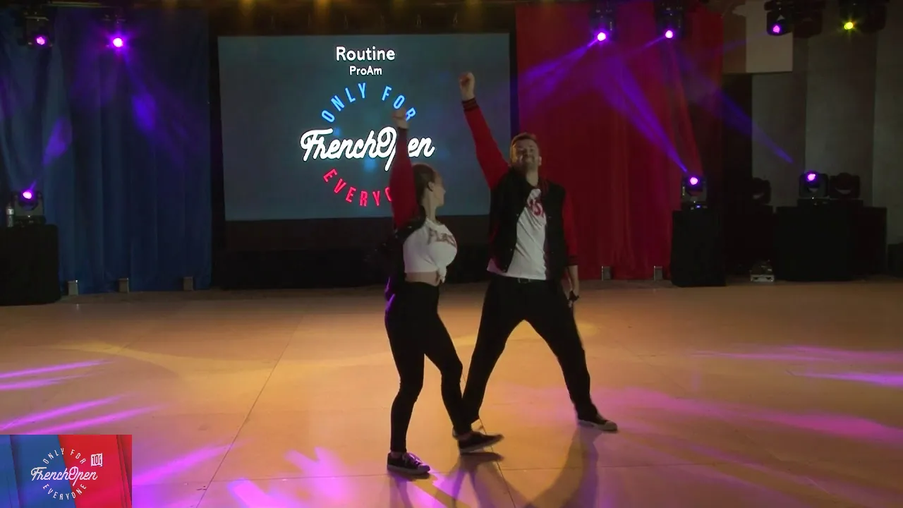 FOWCS 2019 ProAM Routine Sebastien Cadet & Lisa Artis