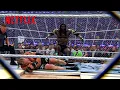 Oba Femi Defeats Brock Lesnar in the Hell in a Cell Match SummerSlam Night 1 26