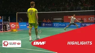 celcom axiata malaysia open 2018 badminton ms f highlights bwf 2018