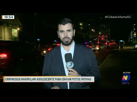 Criminosos manipulam adolescente para enviar fotos íntimas em Jaraguá do Sul